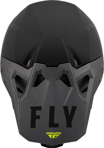 Fly Racing Formula CP SLANT HELMET MATTE BLACK/GREY/HI-VIS MD