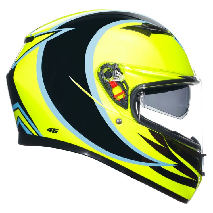 2005 agv helmet AGV K3 Rossi Winter Test Phillip Island 2005 Helmet