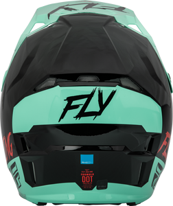 FLY RACING FORMULA CP S.E. RAVE HELMET BLACK/MINT/RED
