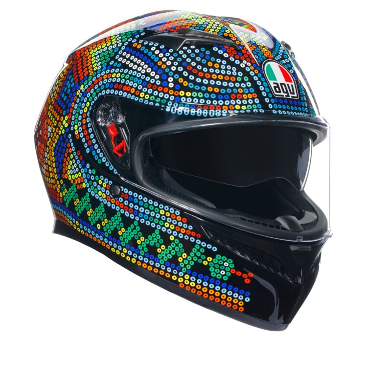 agv k3 green AGV K3 Rossi Winter Test 2018 Helmet – BK MOTOPARTS