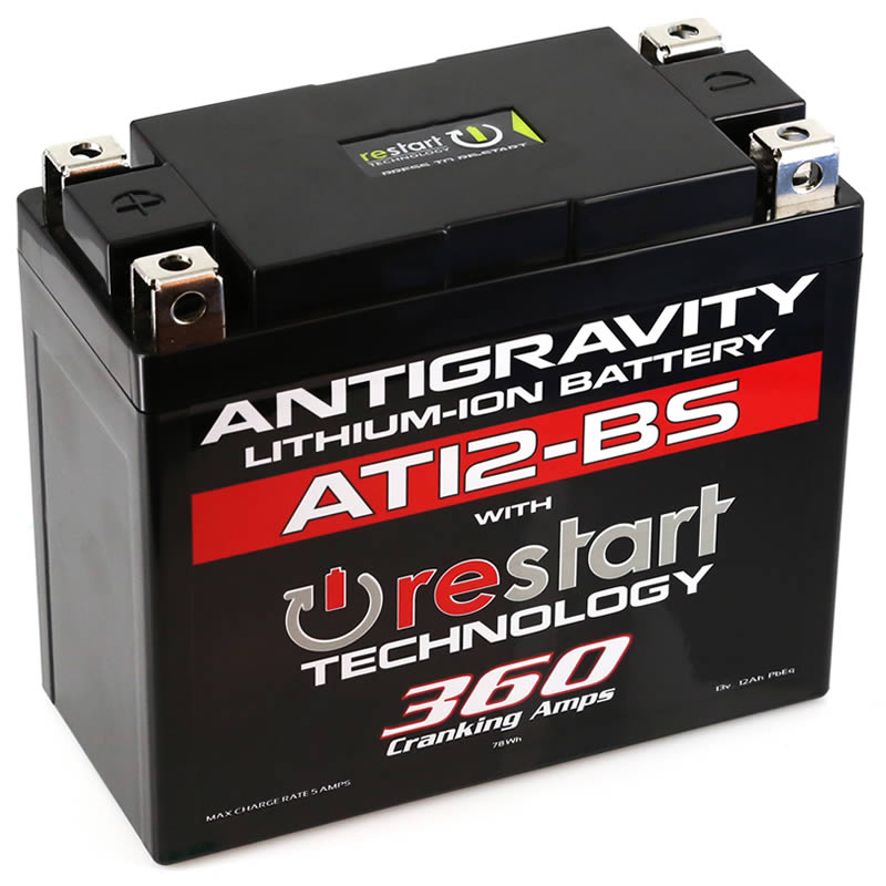 Antigravity AT12BS RE-START Lithium Battery