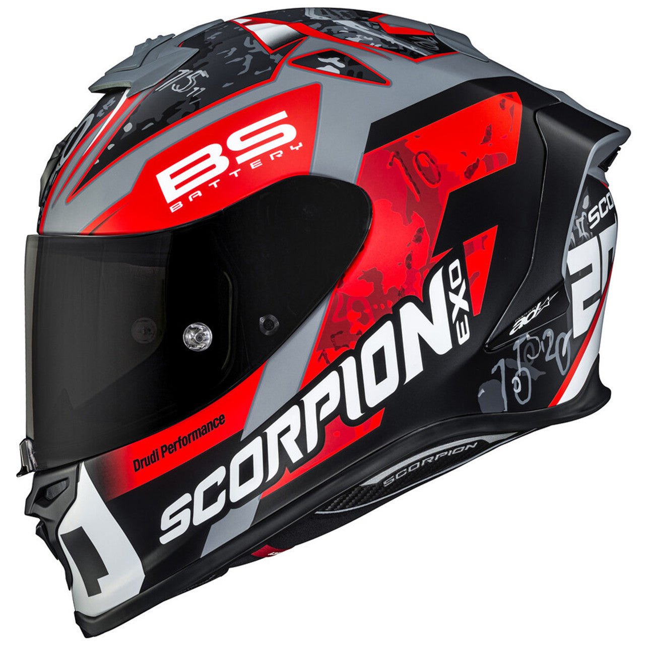 Scorpion EXO-R1 Air Fabio Quartararo Red Helmet XX-Large 2XL XXL