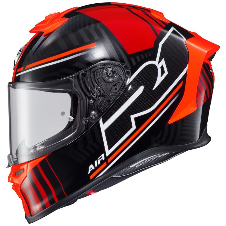 SCORPION EXO EXO-R1 AIR FULL FACE HELMET JUICE RED